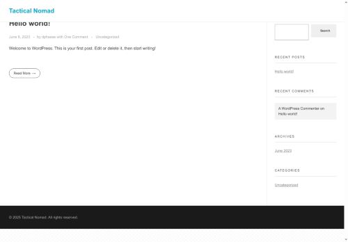 tacticalnomad.com capture - 2025-09-13 11:17:12