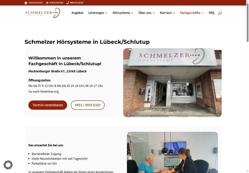 hoerakustiker-luebeck.com capture - 2025-09-13 11:32:17