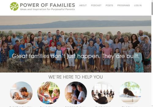 thepoweroffamilies.com capture - 2025-09-13 11:43:21