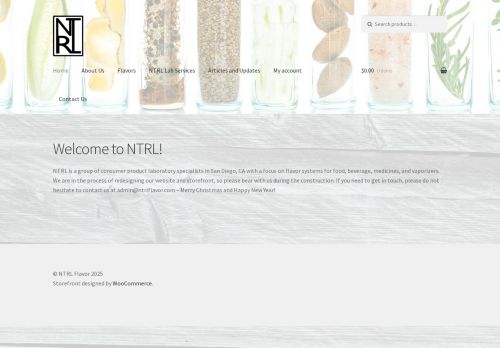 ntrlflavor.com capture - 2025-09-13 11:53:56