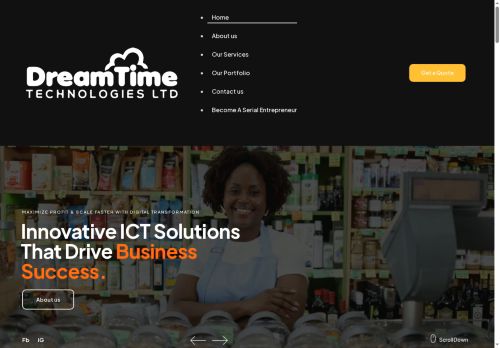 dreamtimetech.com capture - 2025-09-13 12:46:02