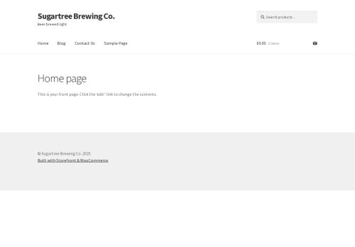 sugartreebrewing.com capture - 2025-09-13 15:47:08