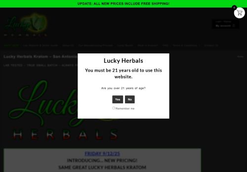 kratomlucky.com capture - 2025-09-13 15:48:08