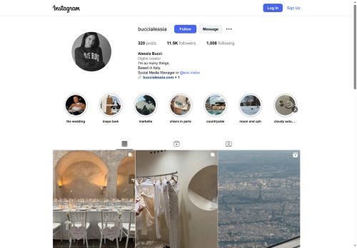 buccialessia.com capture - 2025-09-13 18:17:35