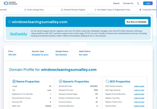 windowcleaningsunvalley.com capture - 2025-09-13 19:04:43