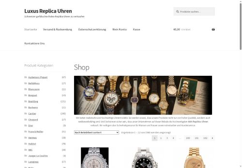 luxusuhrenreplica.com capture - 2025-09-13 19:04:43