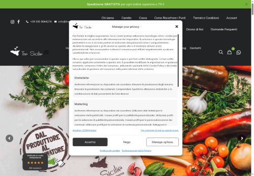tresicilie.com capture - 2025-09-13 19:09:49