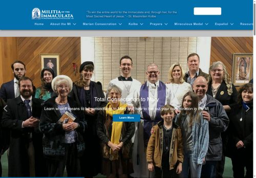 militiaimmaculatae.com capture - 2025-09-13 19:25:11