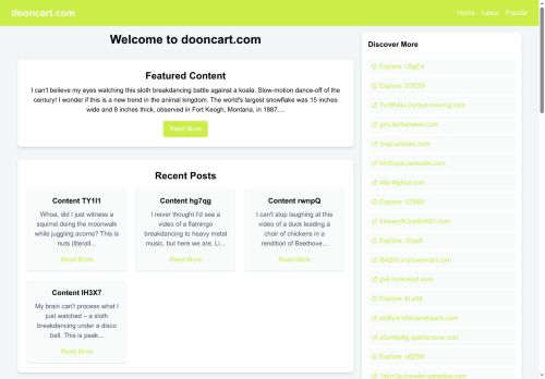 dooncart.com capture - 2025-09-13 19:34:12