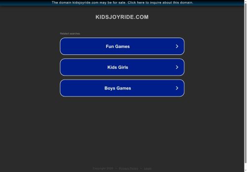 kidsjoyride.com capture - 2025-09-13 22:26:39