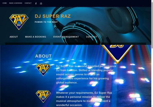 djsuperraz.com capture - 2025-09-14 00:07:26