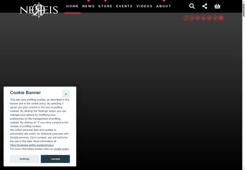 nereisofficial.com capture - 2025-09-14 01:41:14