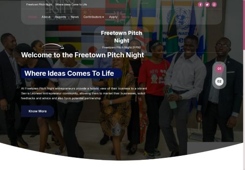 freetownpitchnight.com capture - 2025-09-14 02:14:01