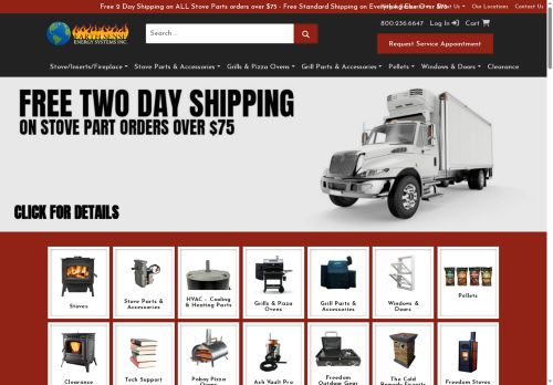 quadrafirestoveparts.com capture - 2025-09-14 03:38:00