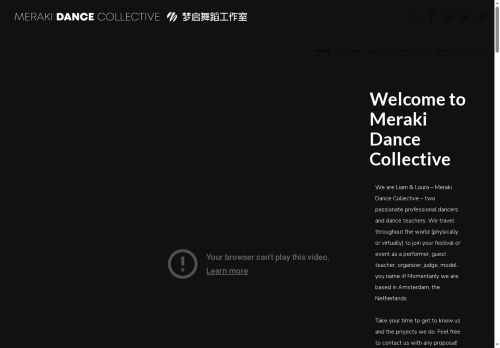 merakidancecollective.com capture - 2025-09-14 04:36:33