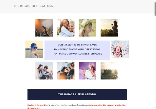 theimpactlifeplatform.com capture - 2025-09-14 05:11:35