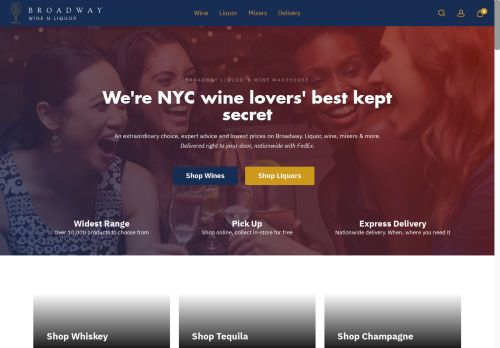 broadwaywineliquor.com capture - 2025-09-14 05:25:50