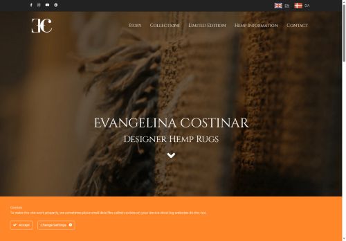 evangelinacostinar.com capture - 2025-09-14 05:53:53