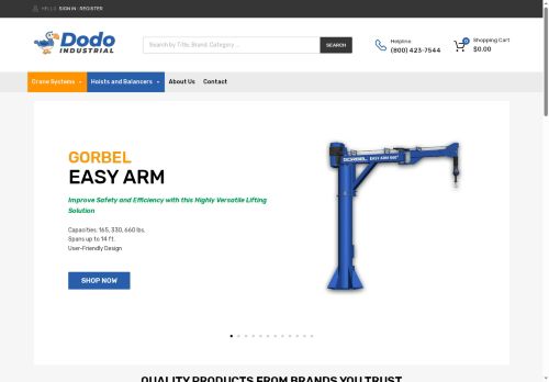 dodoindustrial.com capture - 2025-09-14 07:28:42