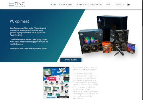 pcenonderdelen.com capture - 2025-09-14 08:04:15