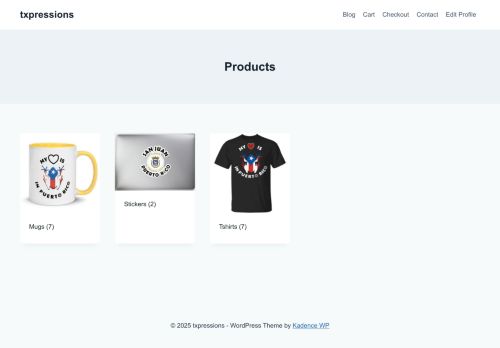 txpressions.com capture - 2025-09-14 10:29:48