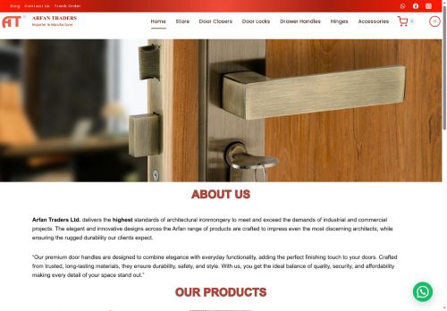 arfantraders.com capture - 2025-09-14 10:45:59