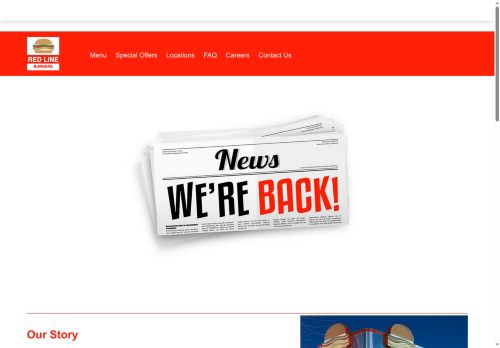 redlineburgers.com capture - 2025-09-14 12:12:22