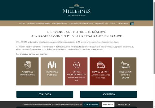 millesimespro.com capture - 2025-09-14 12:26:59