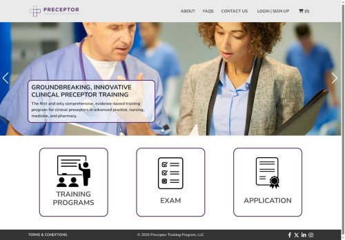 preceptortrainer.com capture - 2025-09-14 12:57:29