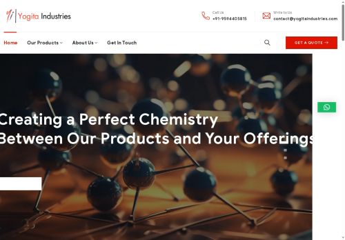 yogitaindustries.com capture - 2025-09-14 15:40:56