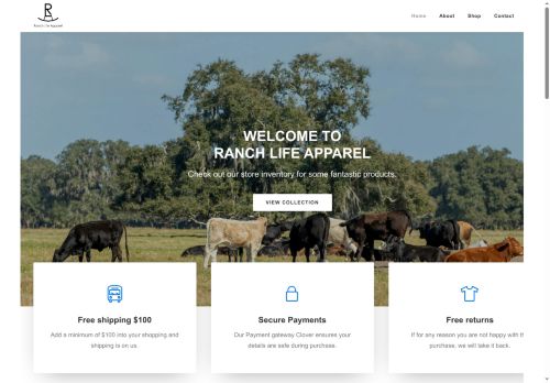 ranchlifeapparel.com capture - 2025-09-14 15:43:19