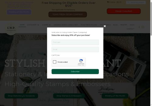 livingwaterpaper.com capture - 2025-09-14 16:04:58