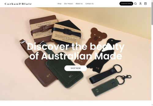 corbanandblair.com capture - 2025-09-14 16:17:50