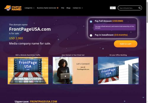 frontpageusa.com capture - 2025-09-14 22:11:29