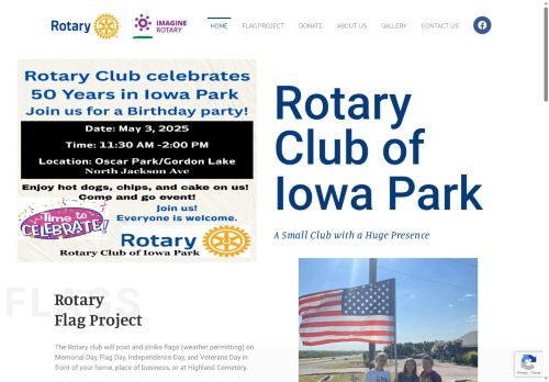iowaparkrotary.com capture - 2025-09-14 22:35:10