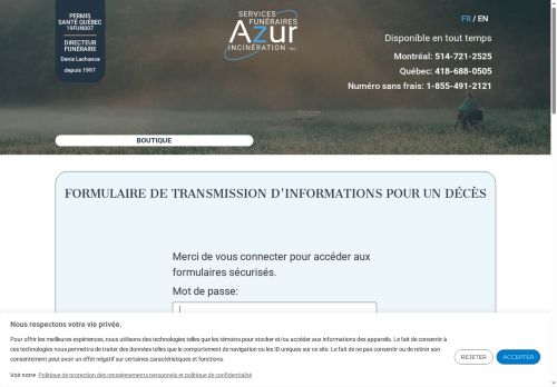 decesazur.com capture - 2025-09-15 01:00:01