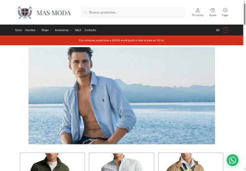 masmodaoutlet.com capture - 2025-09-15 02:44:38