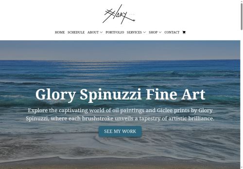 gloryspinuzzifineart.com capture - 2025-09-15 02:53:39