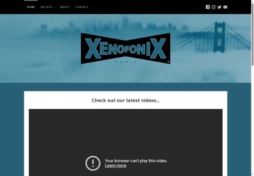 xenofonixmusic.com capture - 2025-09-15 03:32:40