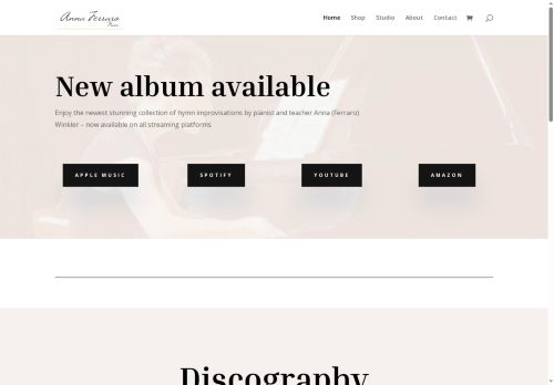 annaferraromusic.com capture - 2025-09-15 04:05:23