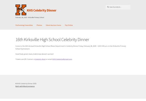 khscelebritydinner.com capture - 2025-09-22 06:28:17