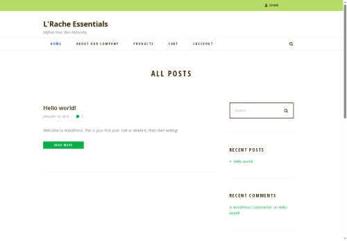 lracheessentials.com capture - 2025-09-22 07:45:57