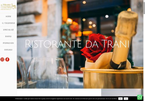 ristorantedatrani.com capture - 2025-09-22 08:26:13