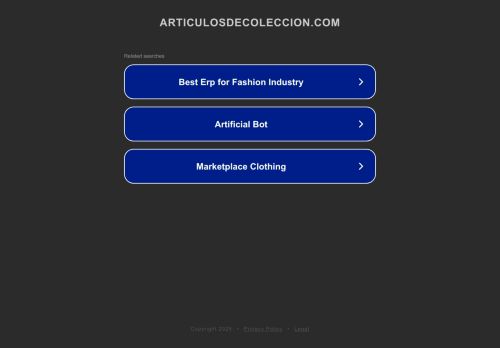 articulosdecoleccion.com capture - 2025-09-22 11:02:22