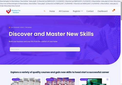 shivohamtax.com capture - 2025-09-22 12:15:30
