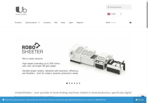 unitedbindery.com capture - 2025-09-22 13:28:08