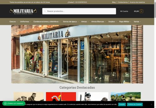 militariasf.com capture - 2025-09-22 14:22:45
