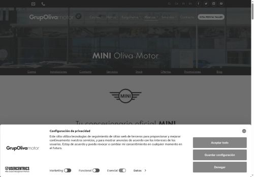 miniolivamotor.com capture - 2025-09-22 15:04:00