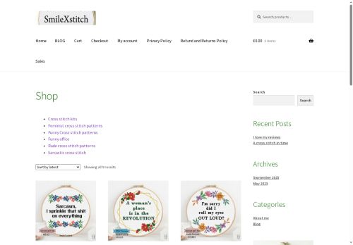 smilexstitch.com capture - 2025-09-22 15:38:53