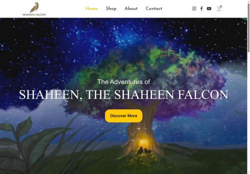 adventuresofshaheenfalcon.com capture - 2025-09-22 15:51:35